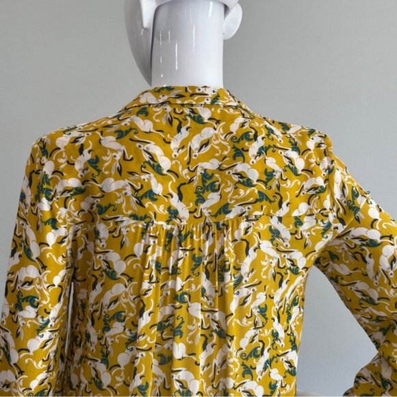 Maeve Anthropologie Janie Hare Flouncy Blouse - Picture 7 of 14